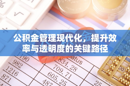 乌拉特前旗公积金管理现代化，提升效率与透明度的关键路径